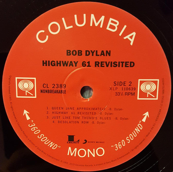 Highway 61 Revisited - Dylan, Bob