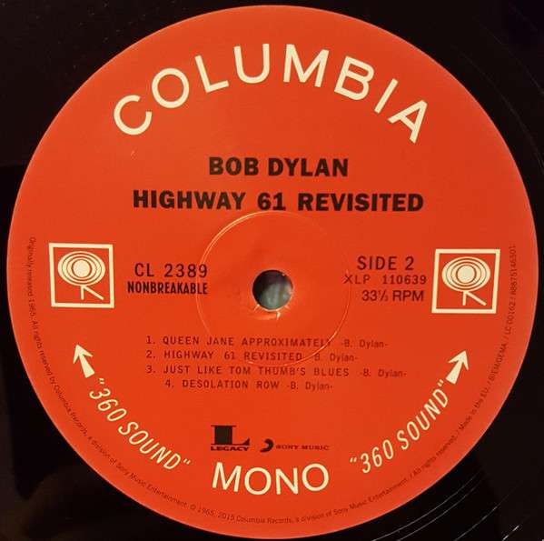 Highway 61 Revisited - Dylan, Bob