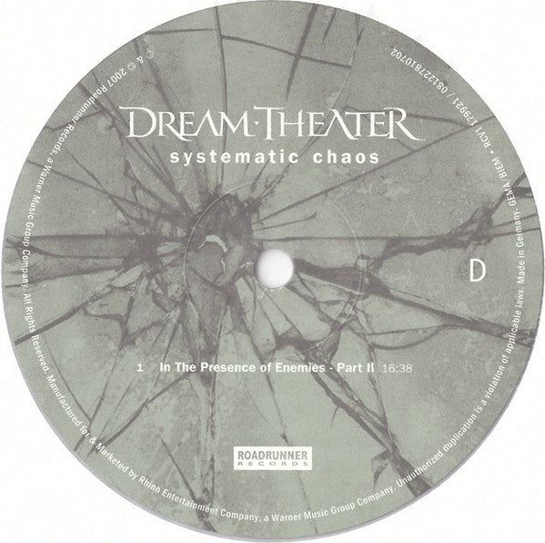 Systematic Chaos  - Dream Theater