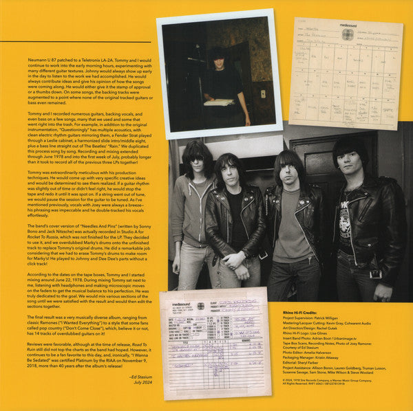 Road To Ruin Hifi - Ramones