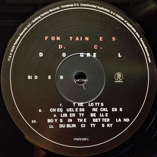 Dogrel - Fontaines D.C. [LP]