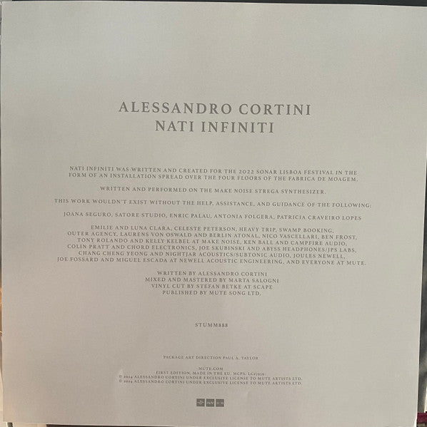 NATI INFINITI - Cortini, Alessandro