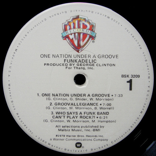 One Nation Under A Groove - Funkadelic