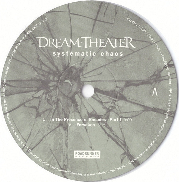 Systematic Chaos  - Dream Theater