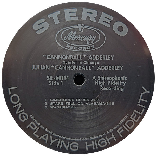 Cannonball Adderley Quintet In Chicago - Adderley, Cannonball