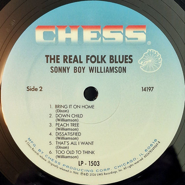 The Real Folk Blues - Williamson, Sonny Boy