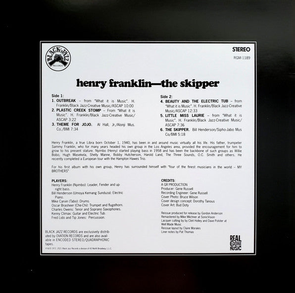 The Skipper - Franklin, Henry