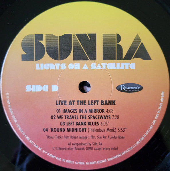 Lights on a Satellite: Live at the Left Bank 1978 - Sun Ra