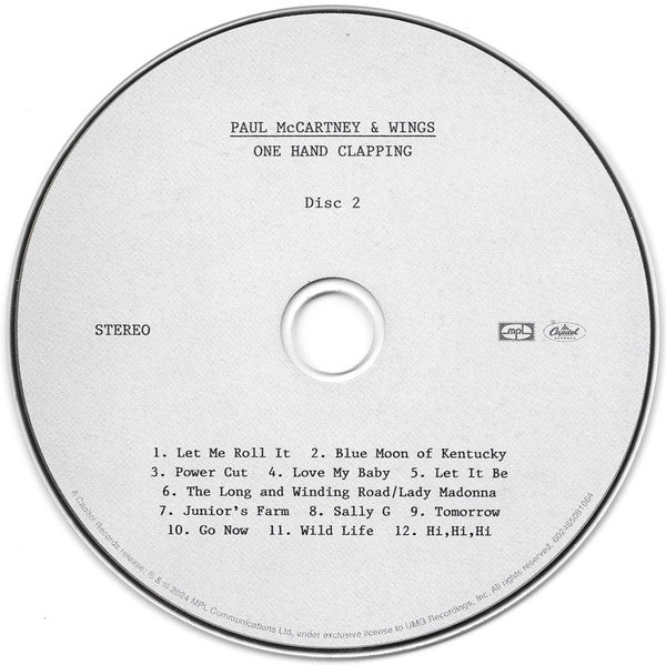 One Hand Clapping - McCartney, Paul & Wings