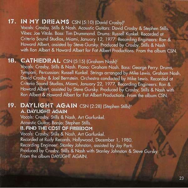 Greatest Hits - Crosby Stills & Nash
