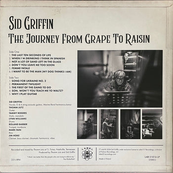 The Journey From Grape To Raisin - Griffin, Sid