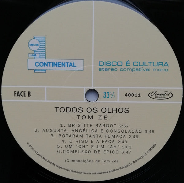 Todos Os Olhos - Ze', Tom