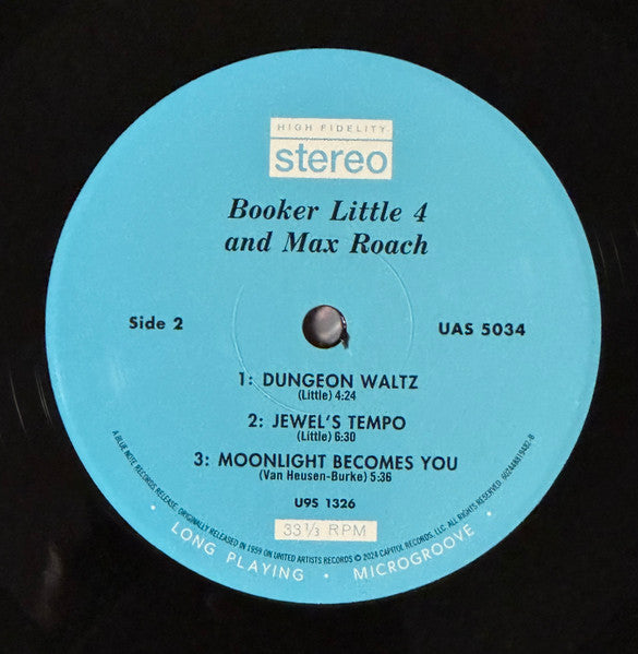 Booker Little 4 & Max Roach - Little, Booker