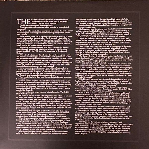 The Coward Brothers - Coward Brothers
