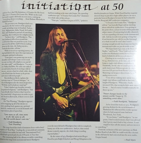 Initiation - Rundgren, Todd
