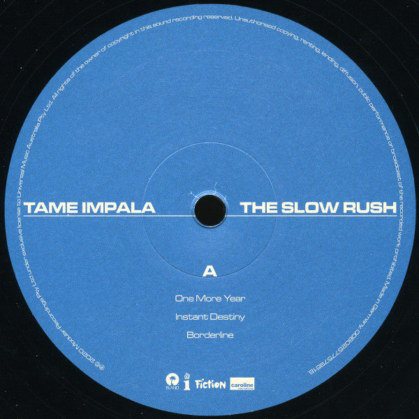 The Slow Rush - Tame Impala