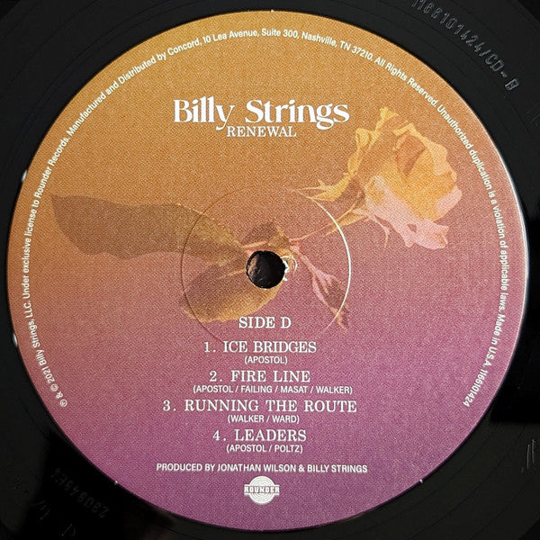 Renewal - Strings, Billy