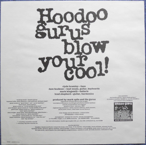 Blow Your Cool! - Hoodoo Gurus
