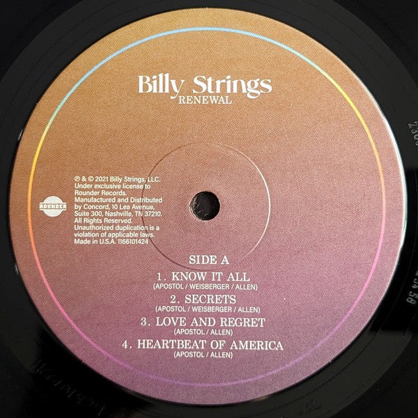 Renewal - Strings, Billy