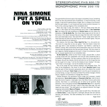 I Put A Spell On You - Simone, Nina