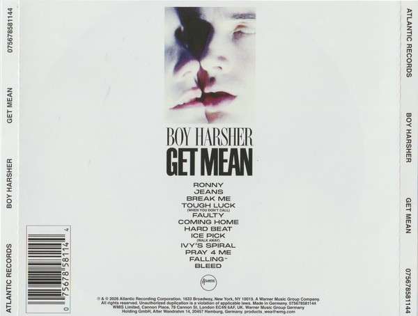 GET MEAN - Boy Harsher [CD]
