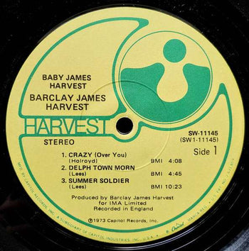 Baby James Harvest - Barclay James Harvest