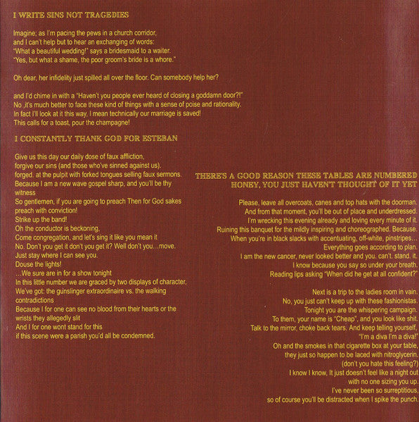 Fever You Can't Sweat Out - Panic! At The Disco [CD]