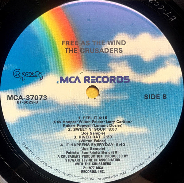 Free As The Wind - Crusaders