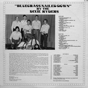 Bluegrass Nailed Down - Dixie Ryders