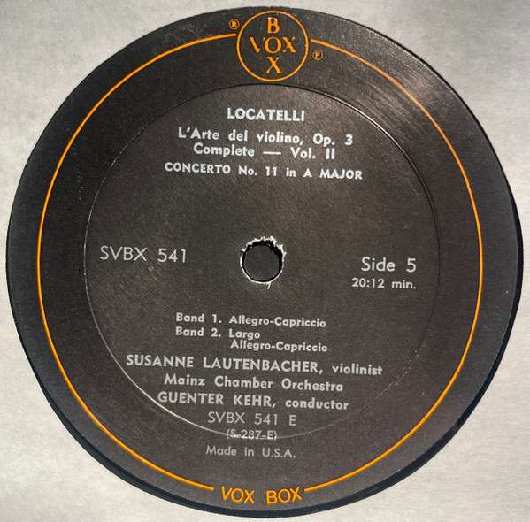 L'Arte del Violino, Vol II, Concerti 7-12 - Locatelli