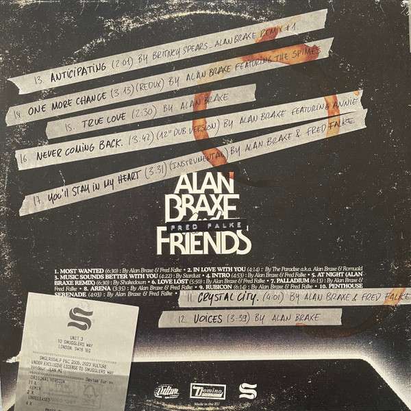 The Upper Cuts - Braxe, Alan, Fred Falke & Friends