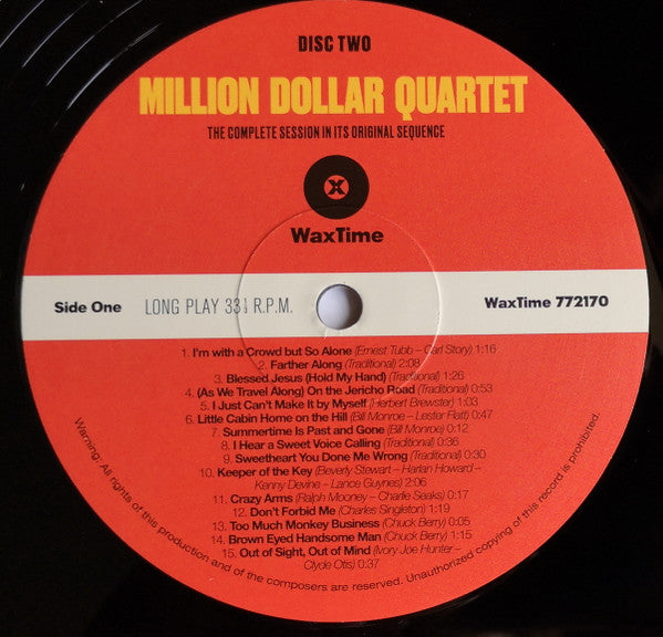 Million Dollar Quartet (The Complete Session In It - Elvis Presley