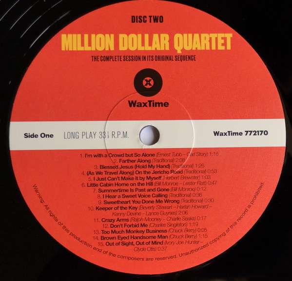 Million Dollar Quartet (The Complete Session In It - Elvis Presley