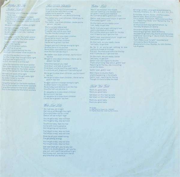Between The Sheets - Isley Brothers