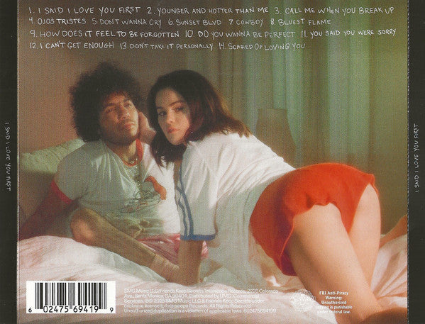 I Said I Love You First - Gomez, Selena & benny blanco