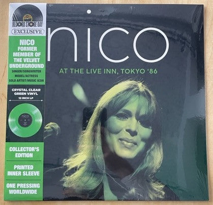 At the Live Inn, Tokyo '86 - Nico