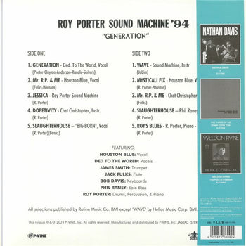 Generation - Porter, Roy Sound Machine '94