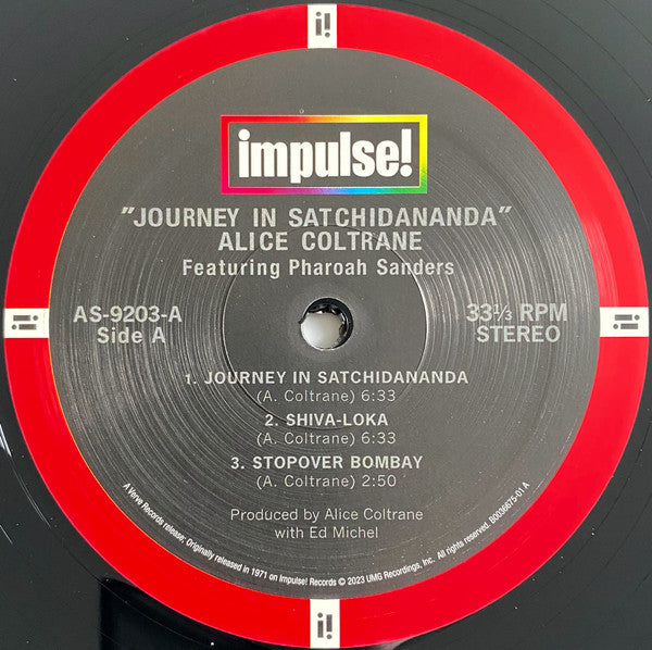 Journey In Satchidananda - Coltrane, Alice