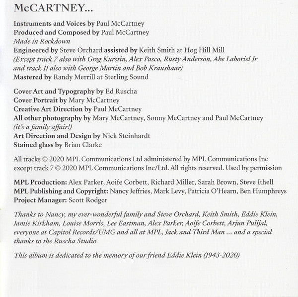 Mccartney Iii - Mccartney, Paul