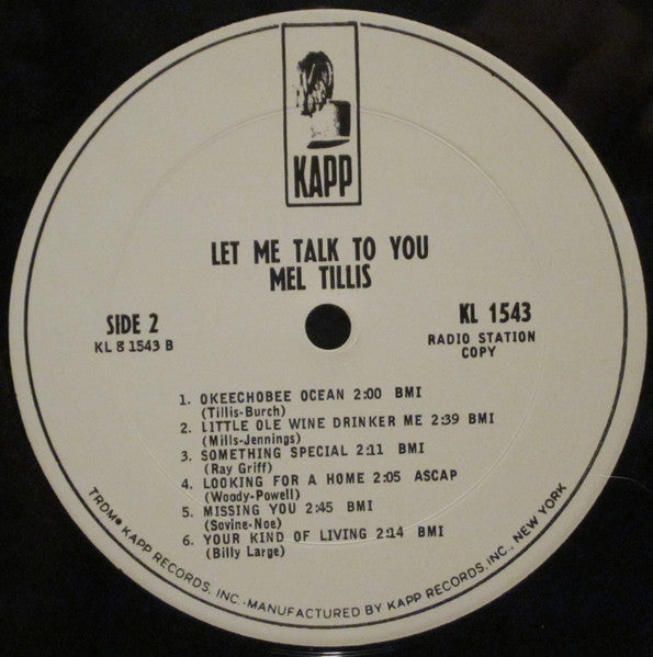 Let Me Talk To You - Tillis, Mel