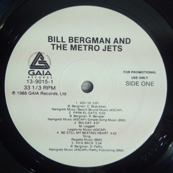 Bill Bergman And The Metro Jets - Bergman, Bill