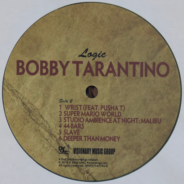 Bobby Tarantino - Logic