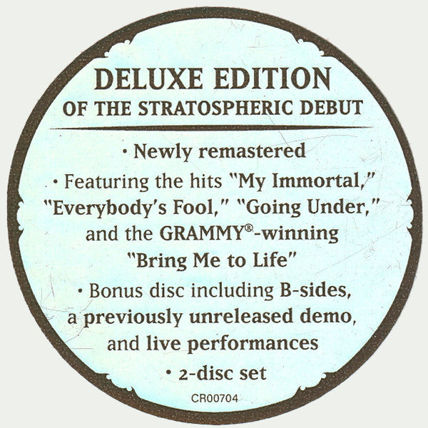 Fallen: 20th Anniversary Deluxe Edition [2CD] - Evanescence