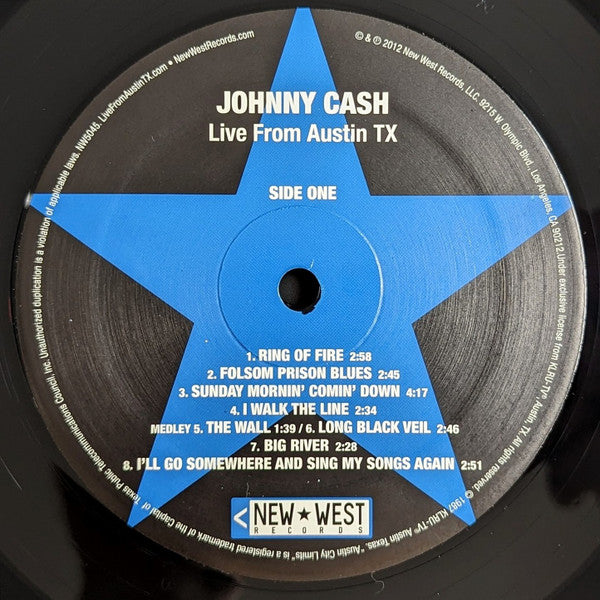 Live From Austin TX - Cash, Johnny
