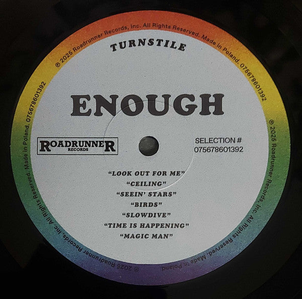 NEVER ENOUGH - Turnstile [LP]