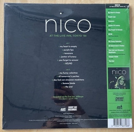 At the Live Inn, Tokyo '86 - Nico