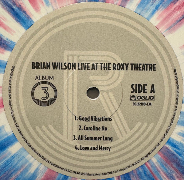 Live at the Roxy Theatre - Wilson, Brian