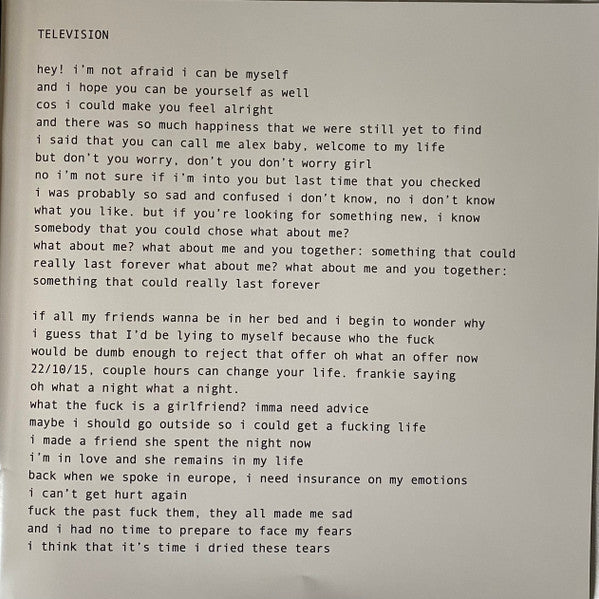 Apricot Princess - Rex Orange County