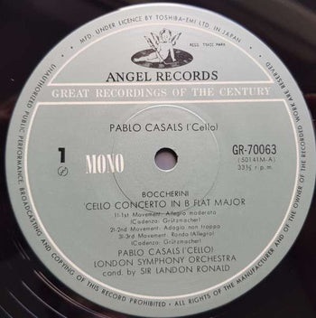'Cello Concertos  - Pablo Casals