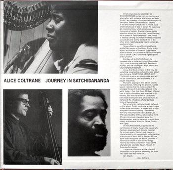 Journey In Satchidananda - Coltrane, Alice